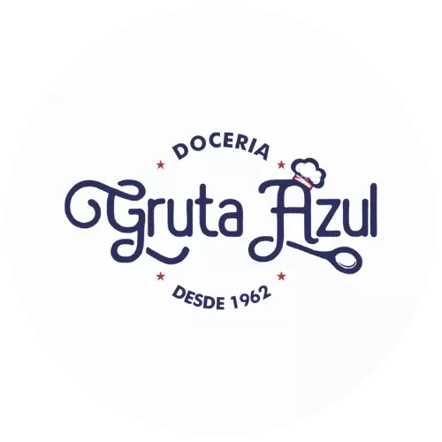 logo gruta azul